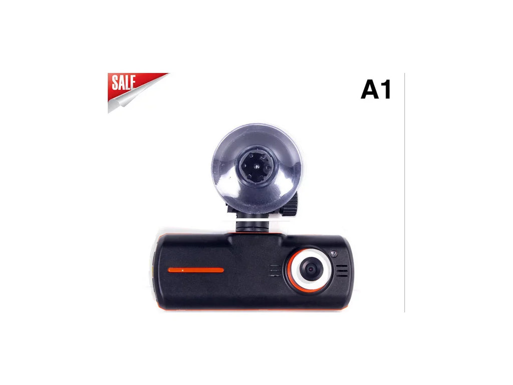 The latest vehicle traveling data recorder rearview mirror integrated machine A1 HD dual lens ultra wide-angle vision driving recorder