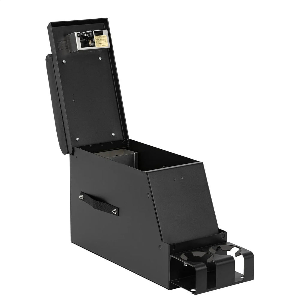 Tuffy Security Products 012-01 Series II 8" Wide Console; Black