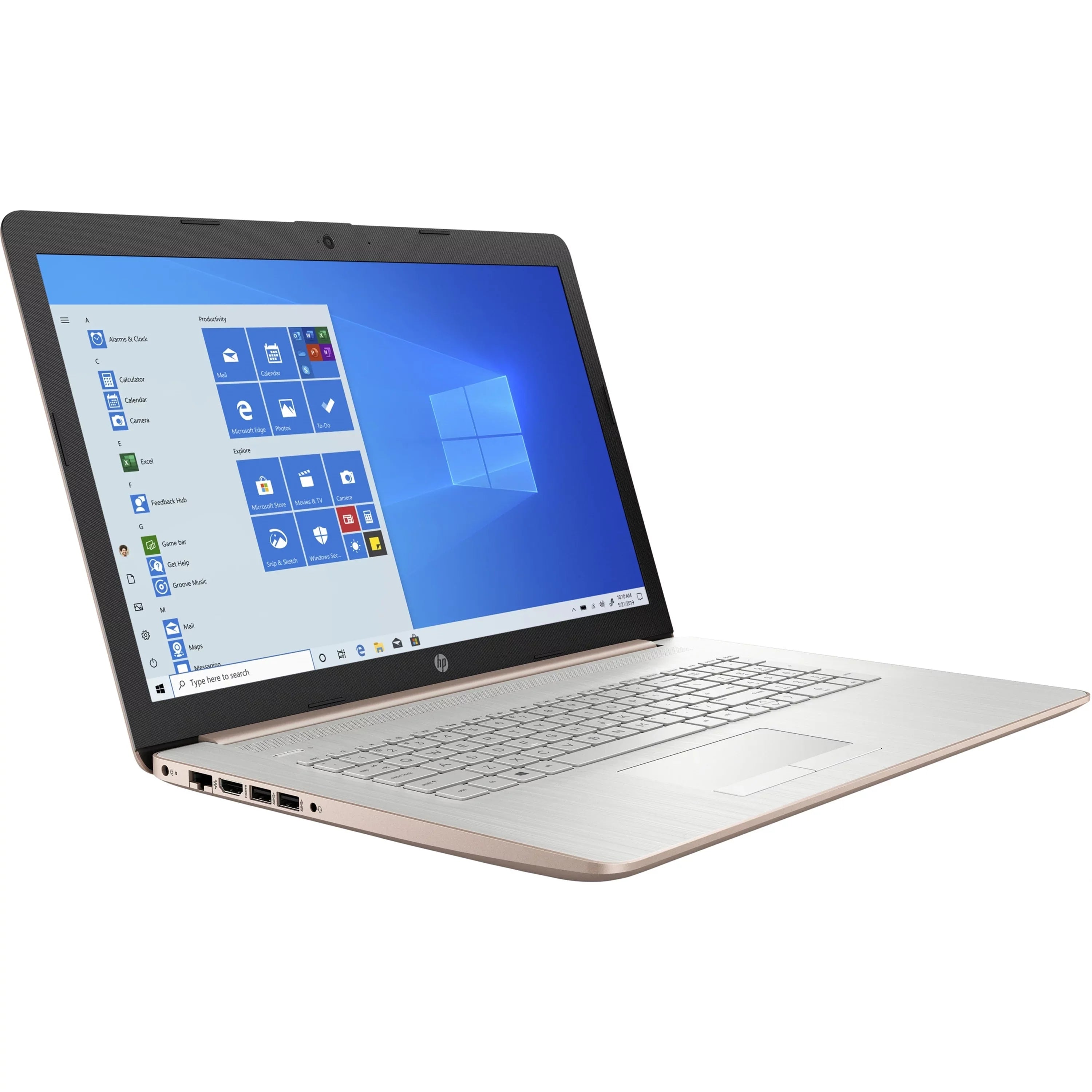 17-BY2008 17.3" Touch 8GB 512GB Pentium Gold 6405U Win10,Rose Gold Refurbished