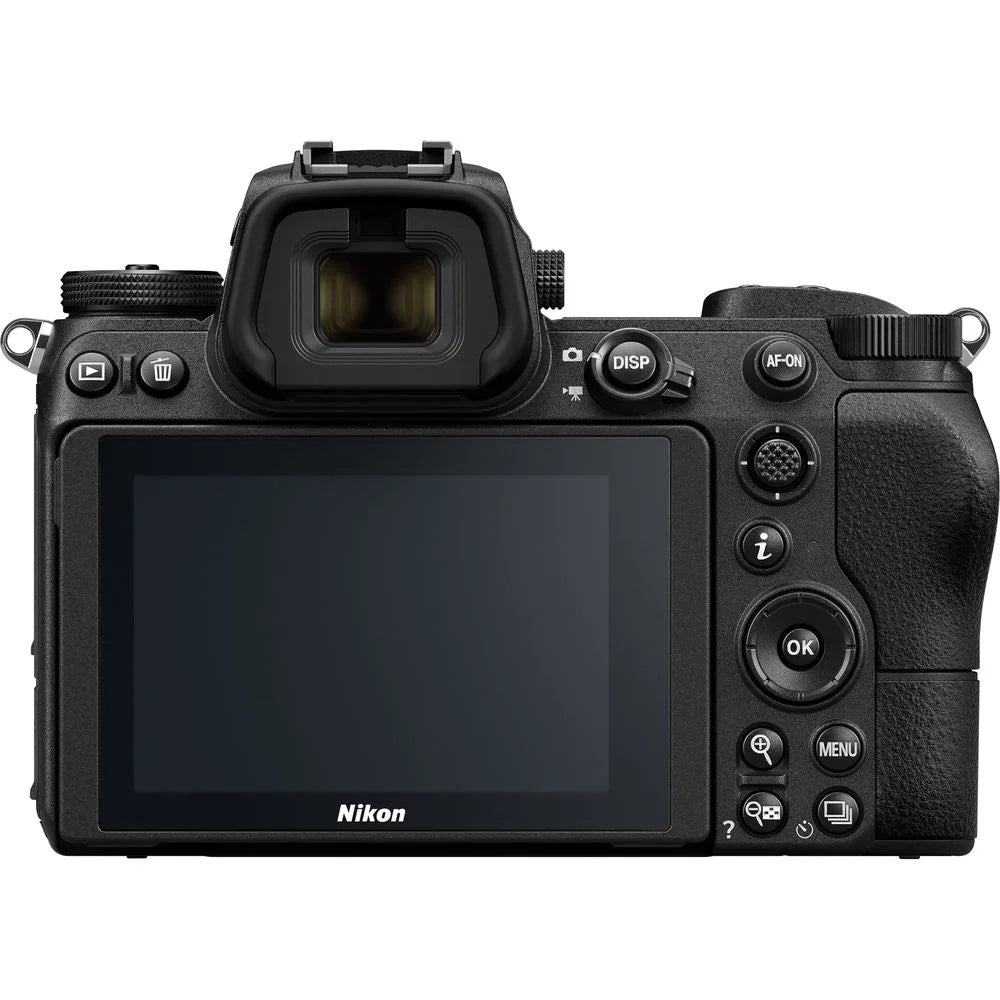 Z6 Mirrorless with 50-250mm f/4.5-6.3 VR Lens + 24mm f/1.8 S Lens + 64GB Storage + UV Filter + Backup Battery + Case + Cleaning Kit - International Version