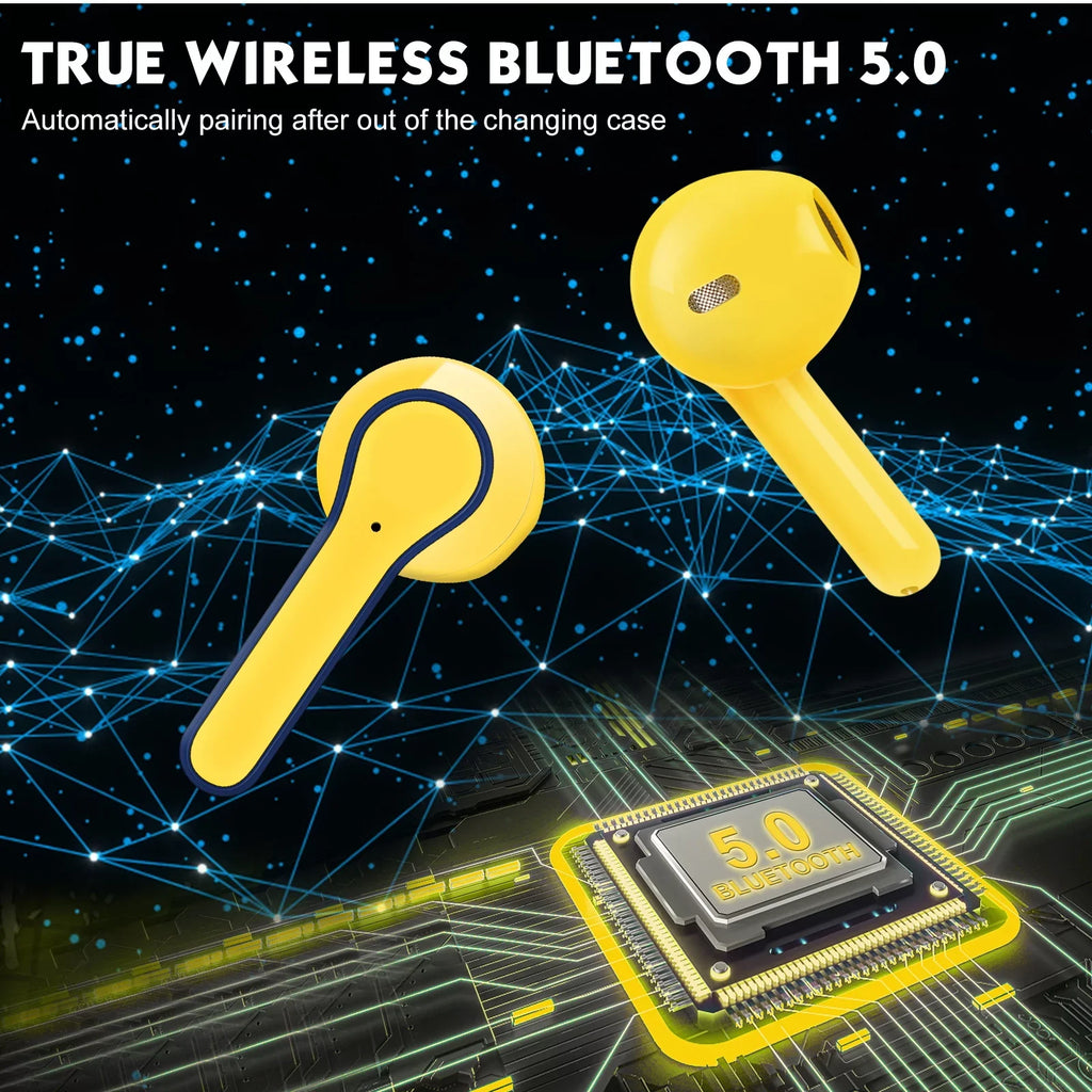 UrbanX Q350 Wireless Earbuds in Ear Bluetooth Headphones For HTC Desire XC with Microphone & Digital Display IPX7 Liquid Deep Bass Bluetooth Earbuds for Sports Work & Music.