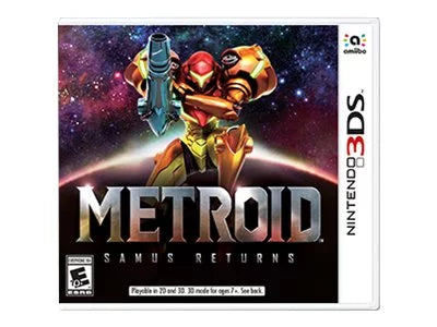 Restored Metroid: Samus Returns (Nintendo 3DS, 2017) Shooter Game (Refurbished)
