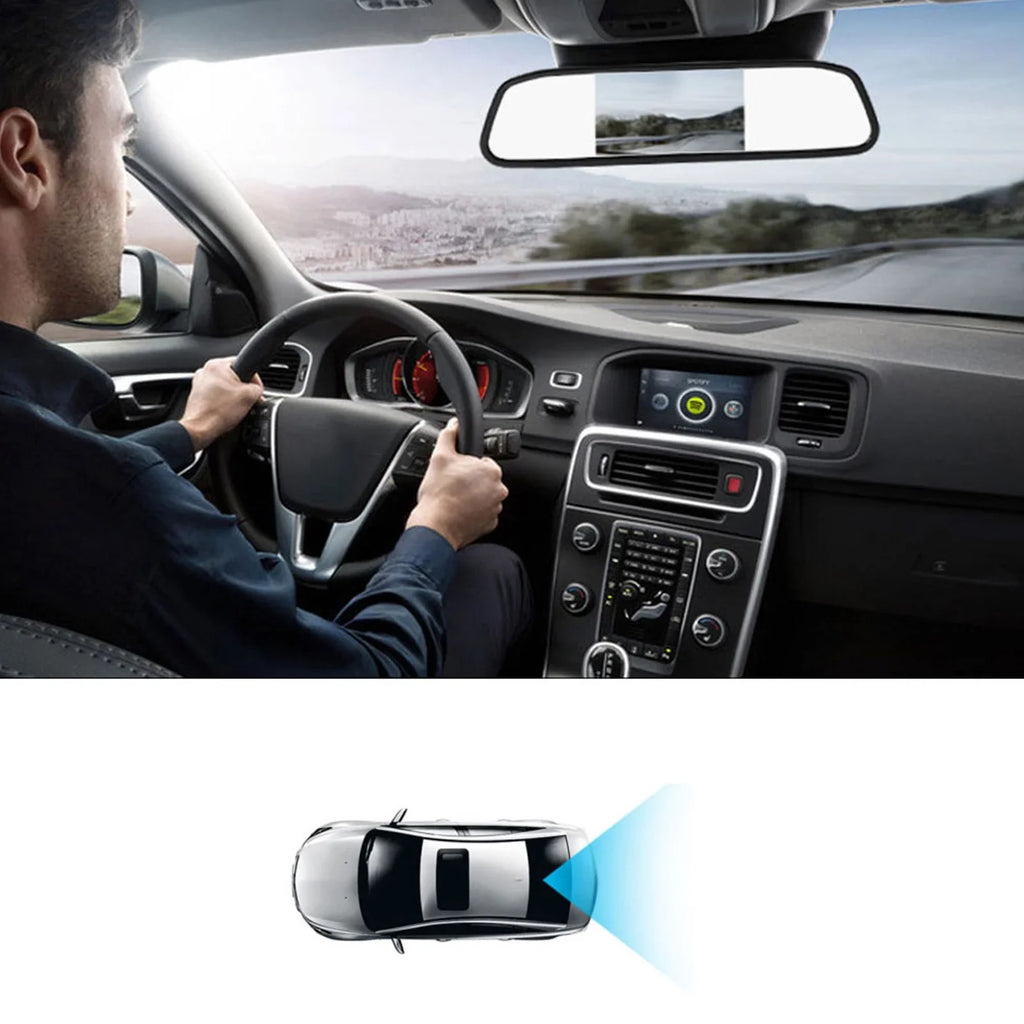 2-DAY Mad Hornets Universal 170 Camera + 5.0" TFT LCD Car Mirror Monitor Kit Vehicle System