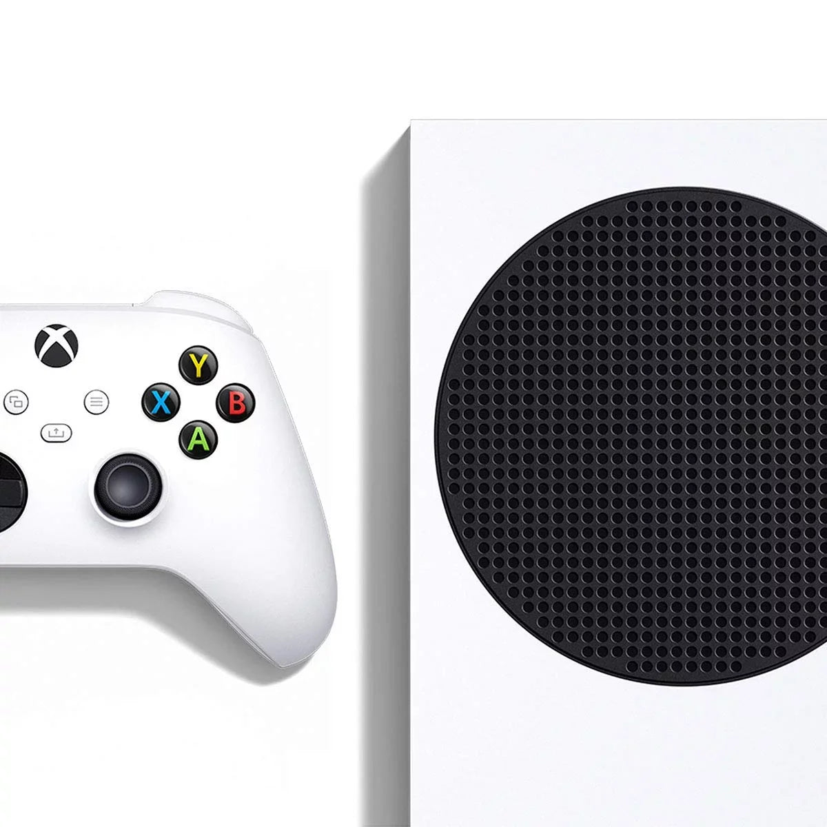 Xbox Series S 512GB SSD All-Digital Console (Disc-free Gaming), HDR(High Dynamic Range), Up to 120 FPS, 1440p Gaming Resolution, FreeSync