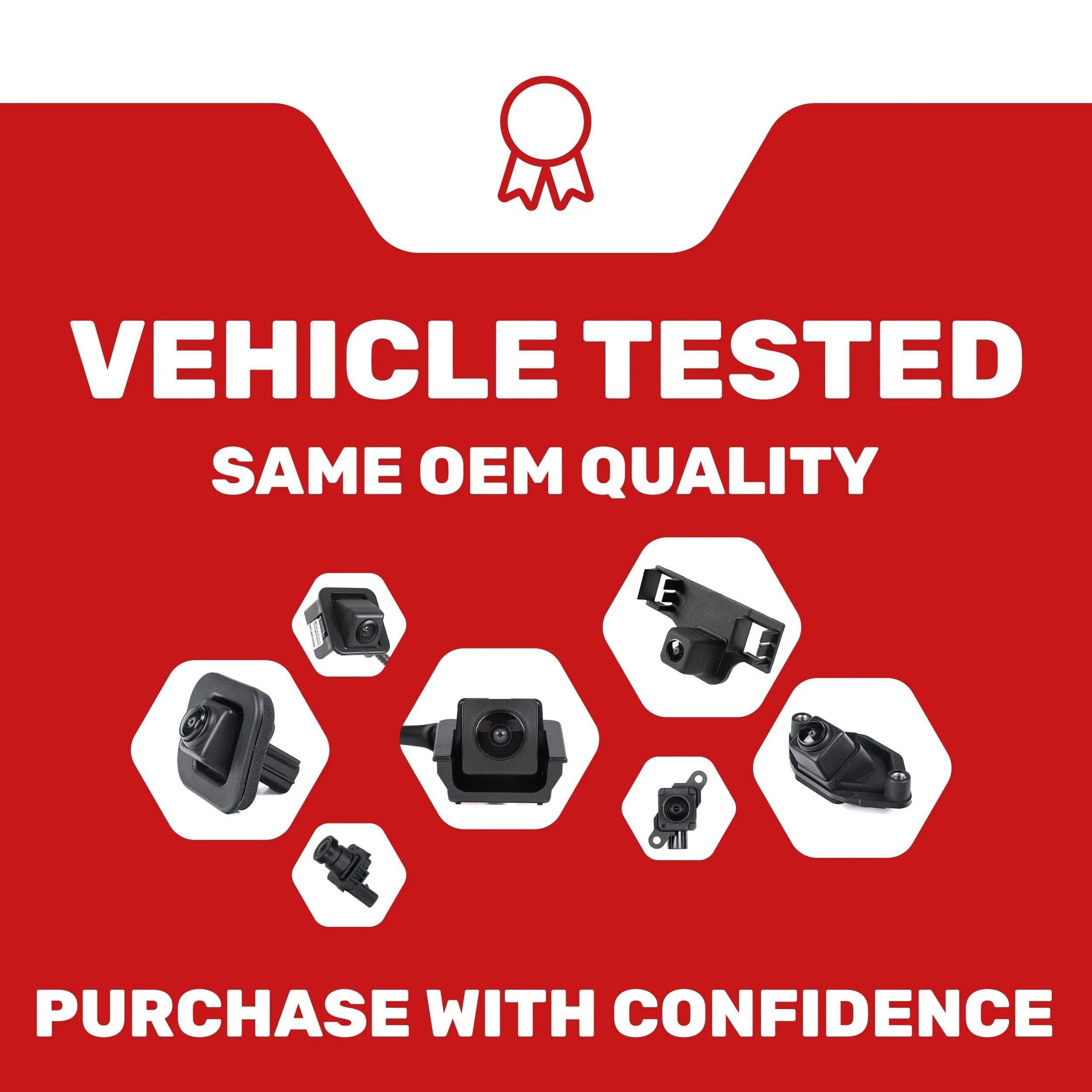 Master Tailgaters Replacement Backup Camera for Dodge Ram and Viper 2013-2015 OE Part# 56038978AB, 56038978AC, 56038978AD, 56038978AE, 56038978AF, 56038978AG, 56038978AH, 56038978AL