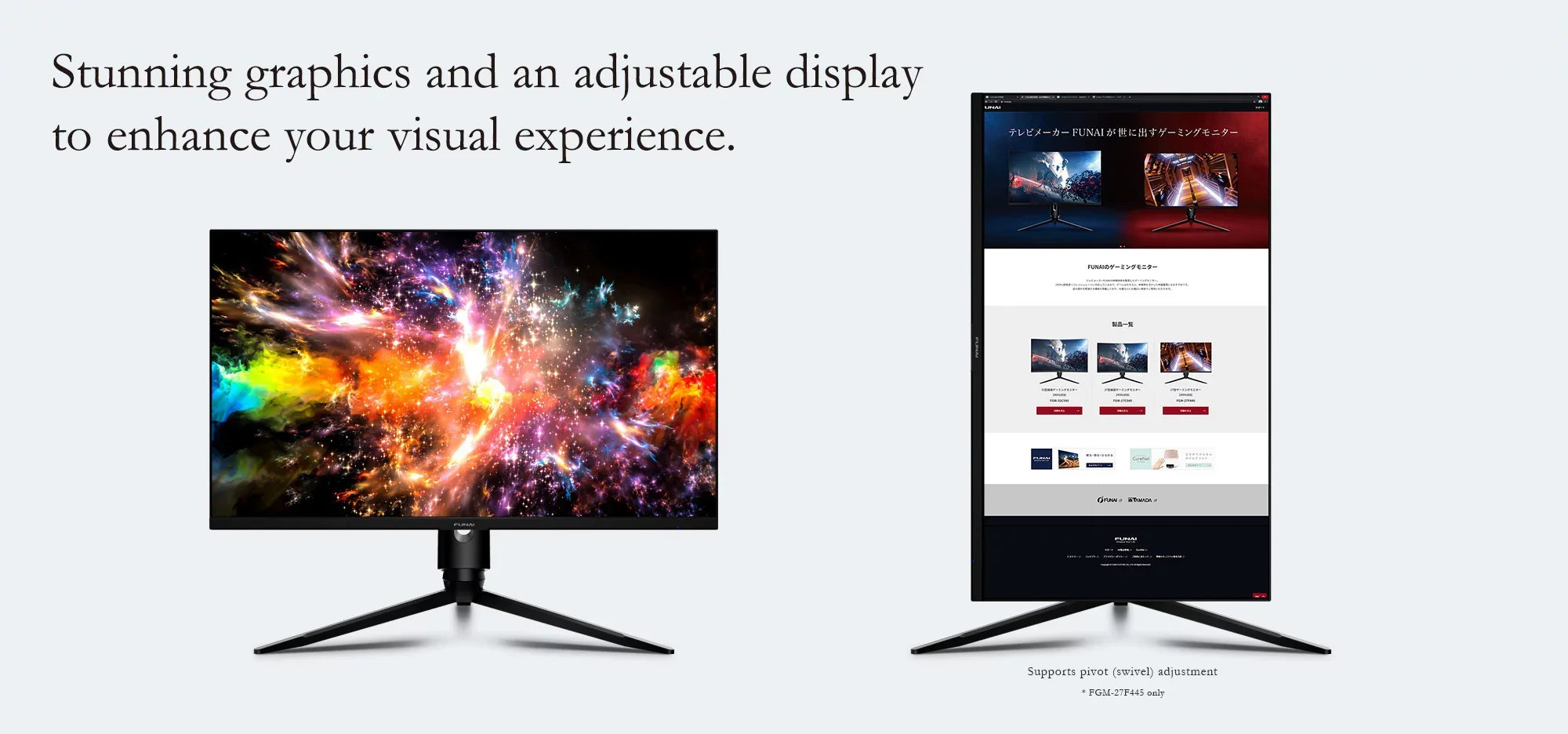 Funai 27" FHD 240Hz, 1ms, HDR, VA, FreeSync™ Premium Enabled Gaming Monitor (FGM-27F445)