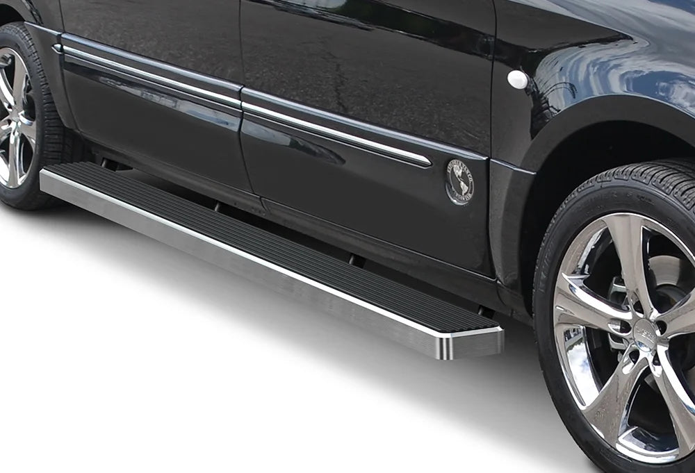 2016-2019 MERCEDES-BENZ METRIS CARGO VAN |FOR 3 DOOR MODELS ONLY Hairline Finish iStep 6 Inch Van Door to Door sidestep
