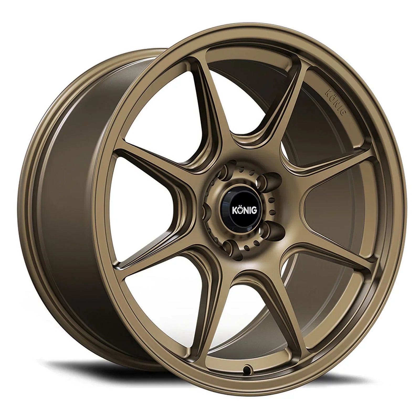 Konig 102BZ Lockout 17x8 5x100 +38et Matte Bronze Wheel