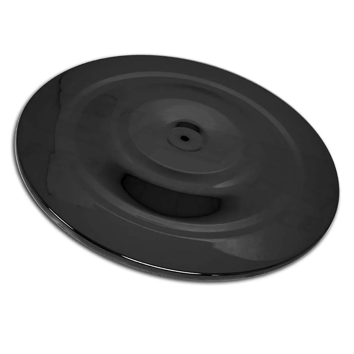 Cobra-Tek Compatible With Chevy Ford 14" x 3/4" Black Steel Air Cleaner Top Simgle Wing Nut (Black)