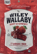 Wiley Wallaby Soft & Chewy Classic Red STRAWBERRY Australian Licorice 10 Oz Bag