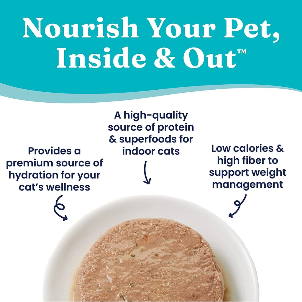 Solid Gold Wet Cat Food Pate for Adult & Senior Cats - Made with Real Chicken - High Protein Grain Free Wet Cat Food for Healthy Digestion, Skin and Coat & Sensitive Stomach - 3oz (24 Count)