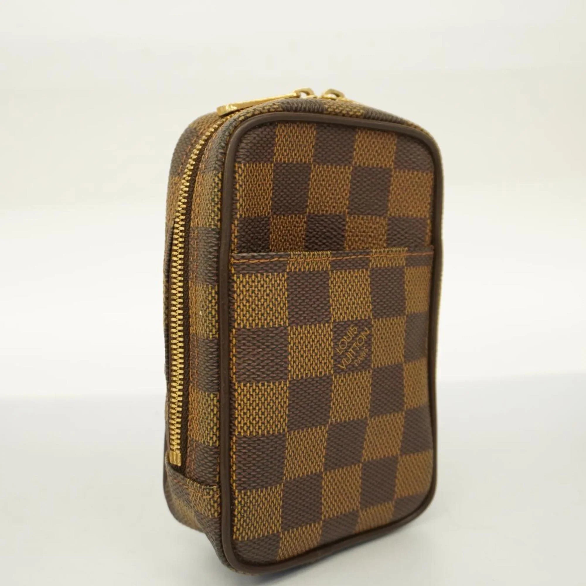 Pre-Owned Louis Vuitton Pouch Damier Etui Okapi PM N61738 Ebene Men's Women's (Good)