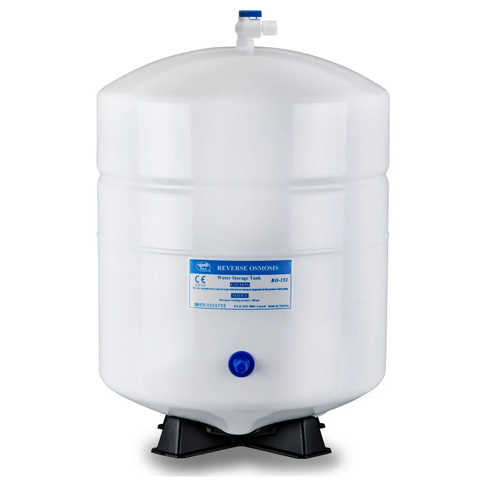 iSpring T55M 5.5 Gallon Residential Pre-Pressurized Fluid Storage Tank for Reverse Osmosis (RO) Systems