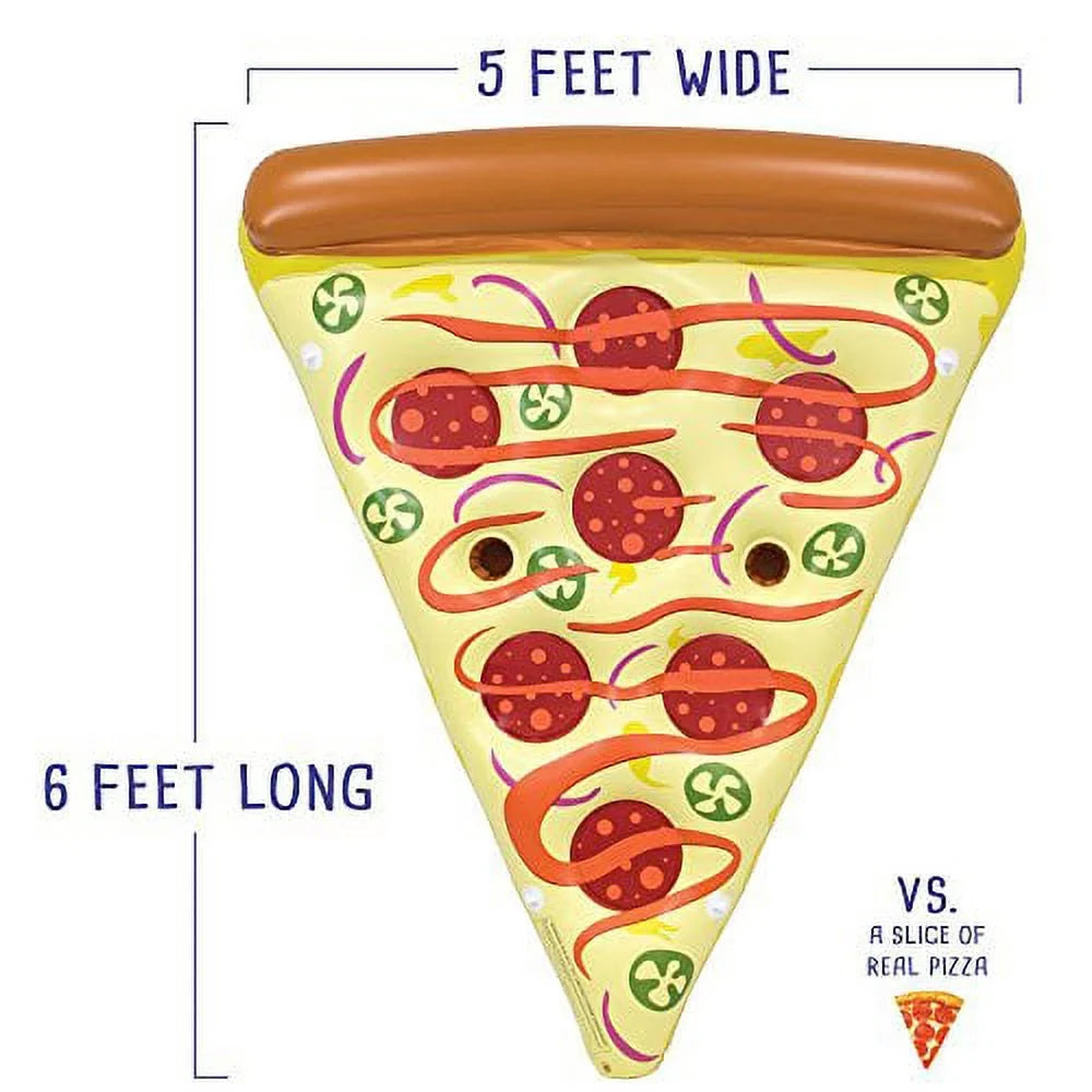 Brybelly 6' Pizza Pool Float Adult