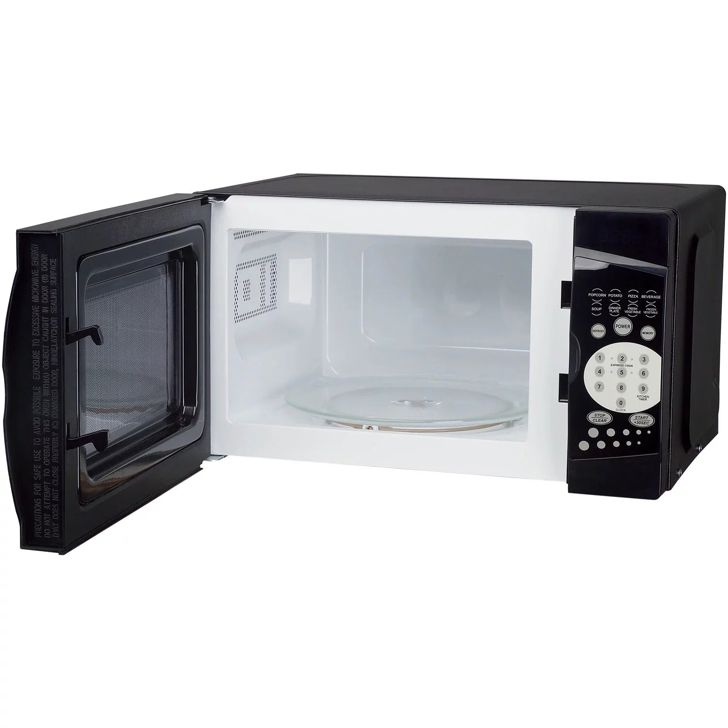 Magic Chef 0.7 Cu. Ft. 1000W Countertop Microwave Oven in Black