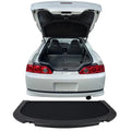 Ikon Motorsports Compatible with 02-06 Acura RSX OE Style Black Trunk Privacy Luggage Cargo Cover