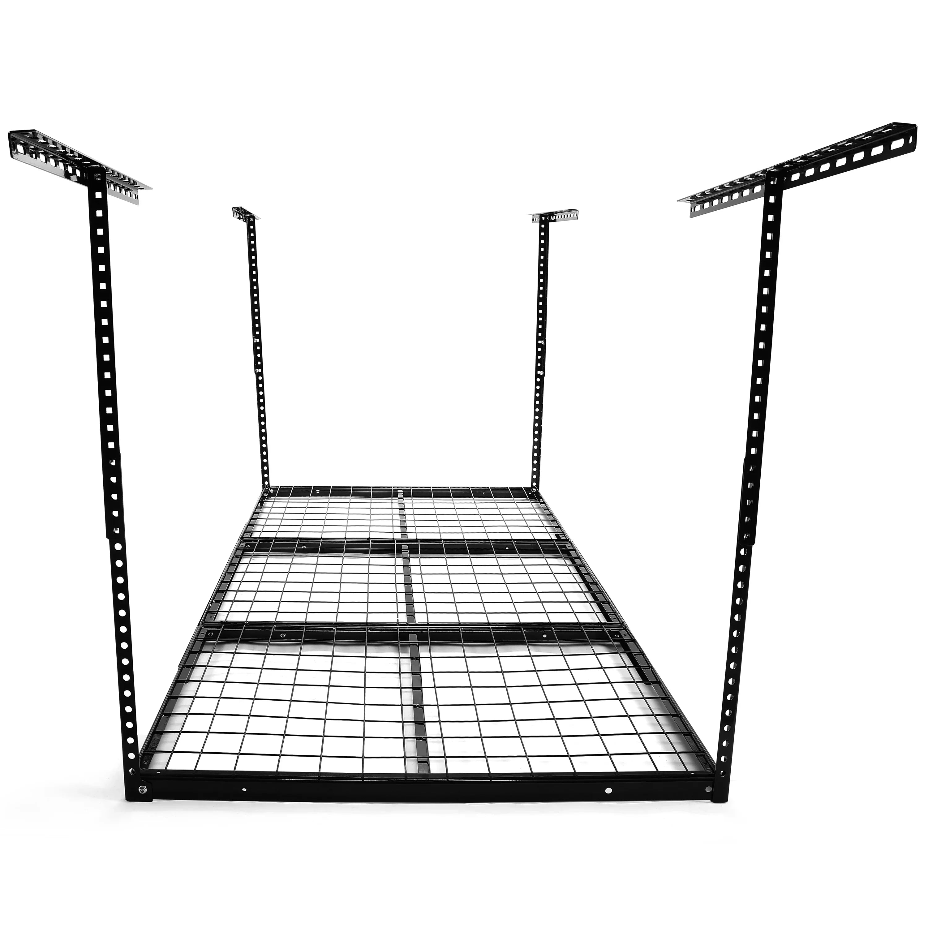 Kojem 72" x 36" Overhead Garage Storage Rack Adjustable Organization Heavy Duty Metal Garage Ceiling Storage Racks 22" - 40"