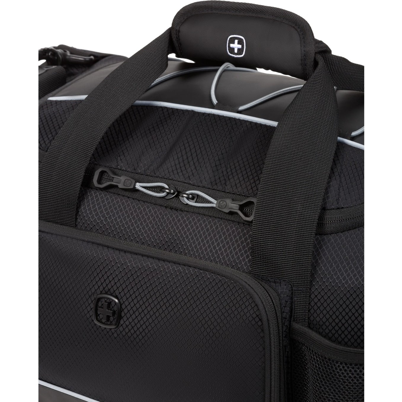 SwissGear Apex 9000200006 Carrying Case Rugged (Duffel) Travel Essential, Black Dobby