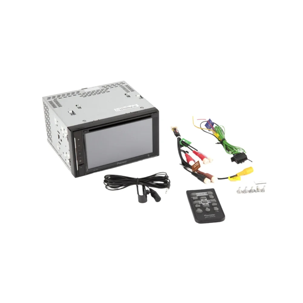 KIT4748 Bundle for 2000-2006 Ford Explorer Sport Track W/ Pioneer AVH-241EX Double DIN Car Stereo with Bluetooth/Backup Camera/Install Kit/in-Dash DVD/CD AM/FM 6.2" Display Digital Media Receiver