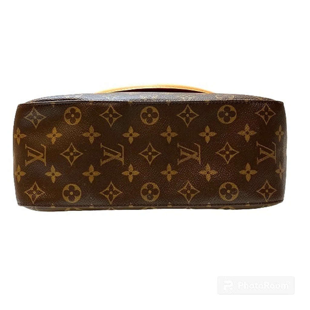 Pre-Owned Louis Vuitton Monogram Looping GM M51145 Bag Tote Women's (Good)