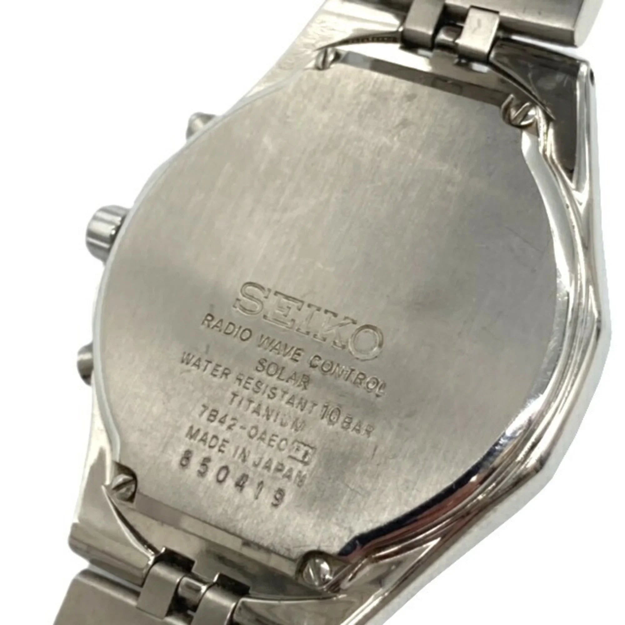 Pre-Owned SEIKO Dolce Watch 7B42-0AE0 SADZ063 Men's Radio Solar (Good)