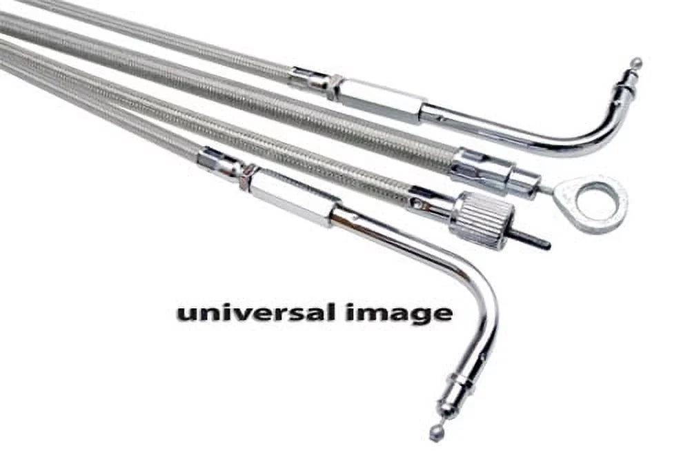 Motion Pro - 62-0412 - Armor Coat Stainless Steel Pull Throttle Cable