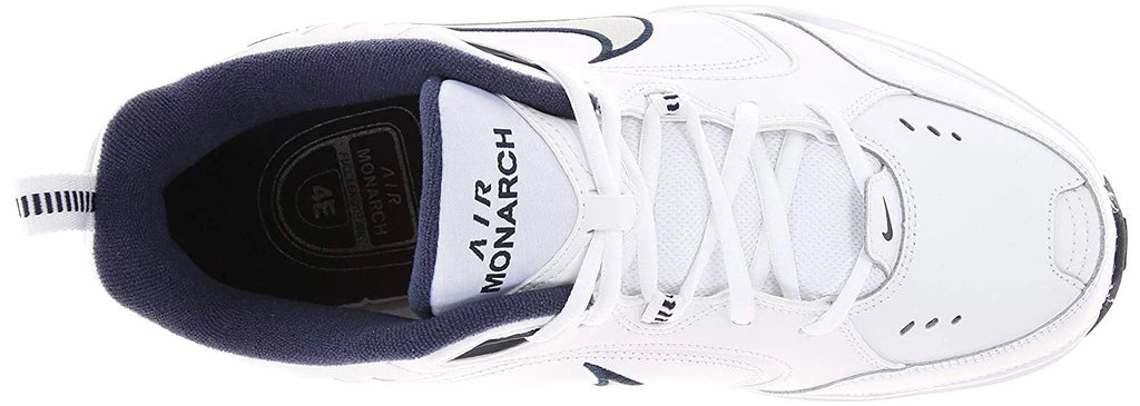 Nike Mens Air Monarch Iv Low Top Lace Up Trail Running Shoes, White, Size 11.0