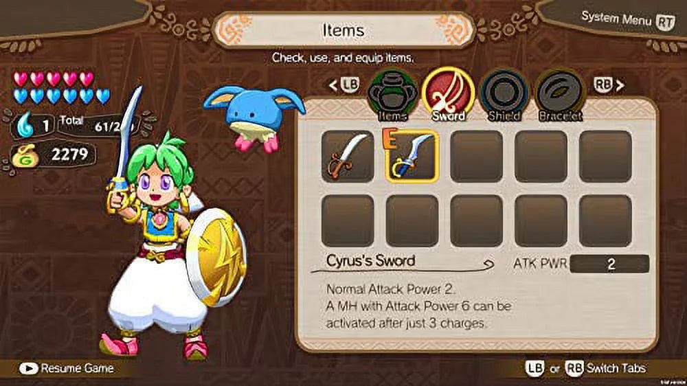 Wonder Boy: Asha In Monster World (Nintendo Switch)