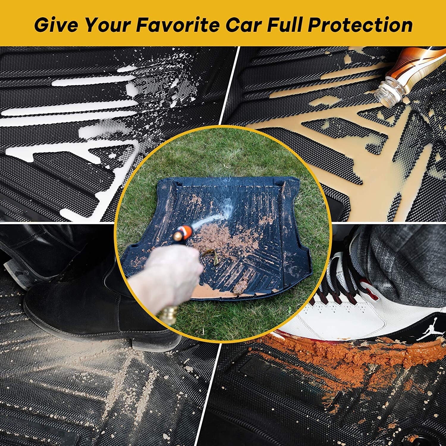 All Weather Protection Cargo Liner Cargo Trunk Mat for 2018-2023 BMW X3 Non 30e