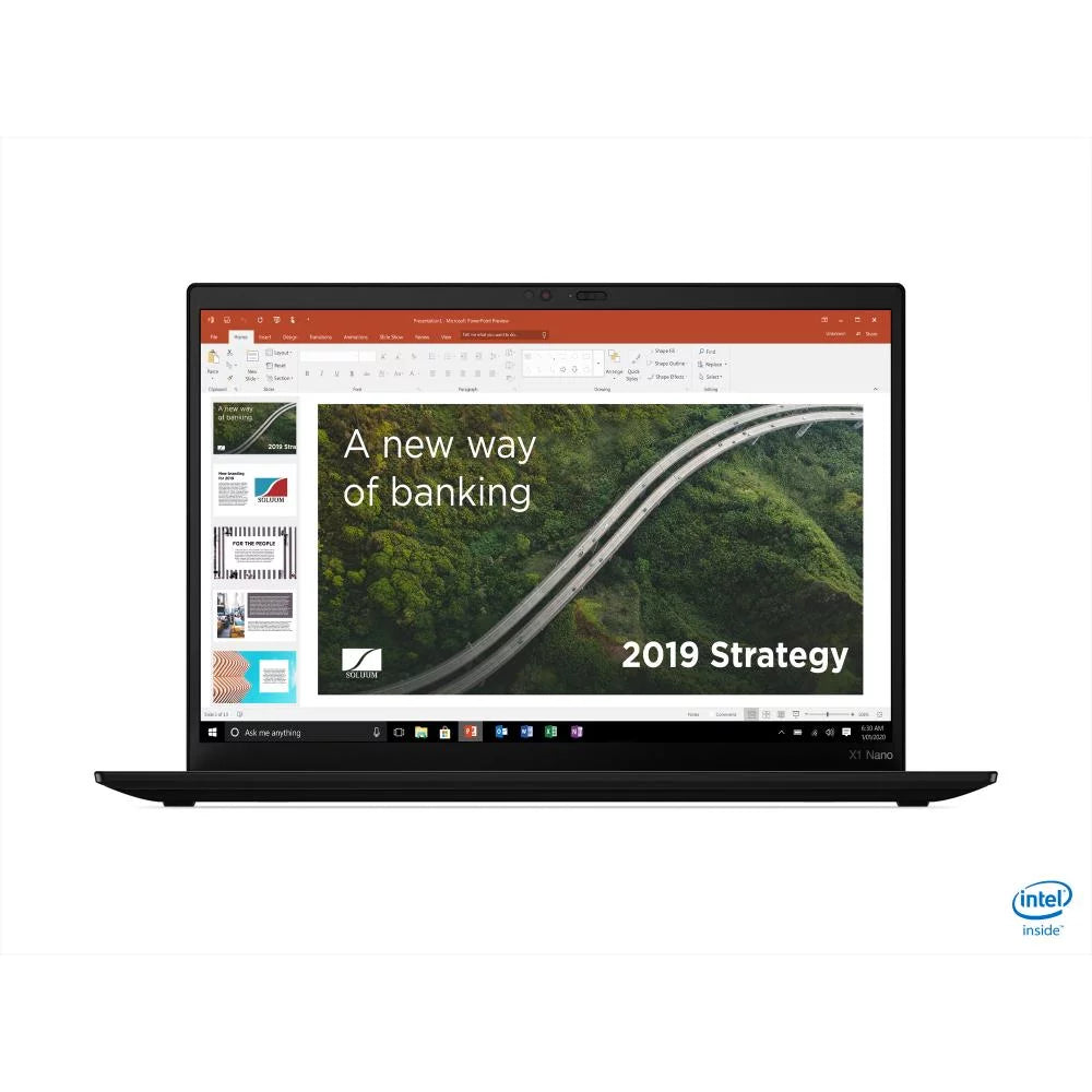 X1 Nano 13.0" 2K Notebook Core i5-1130G7 8GB RAM 512GB SSD Iris Xe Graphics Black - Core i5-1130G7 Quad-core - 2160 x 1350 (2K) Display - Iris Xe Graphics - In-Plane ...