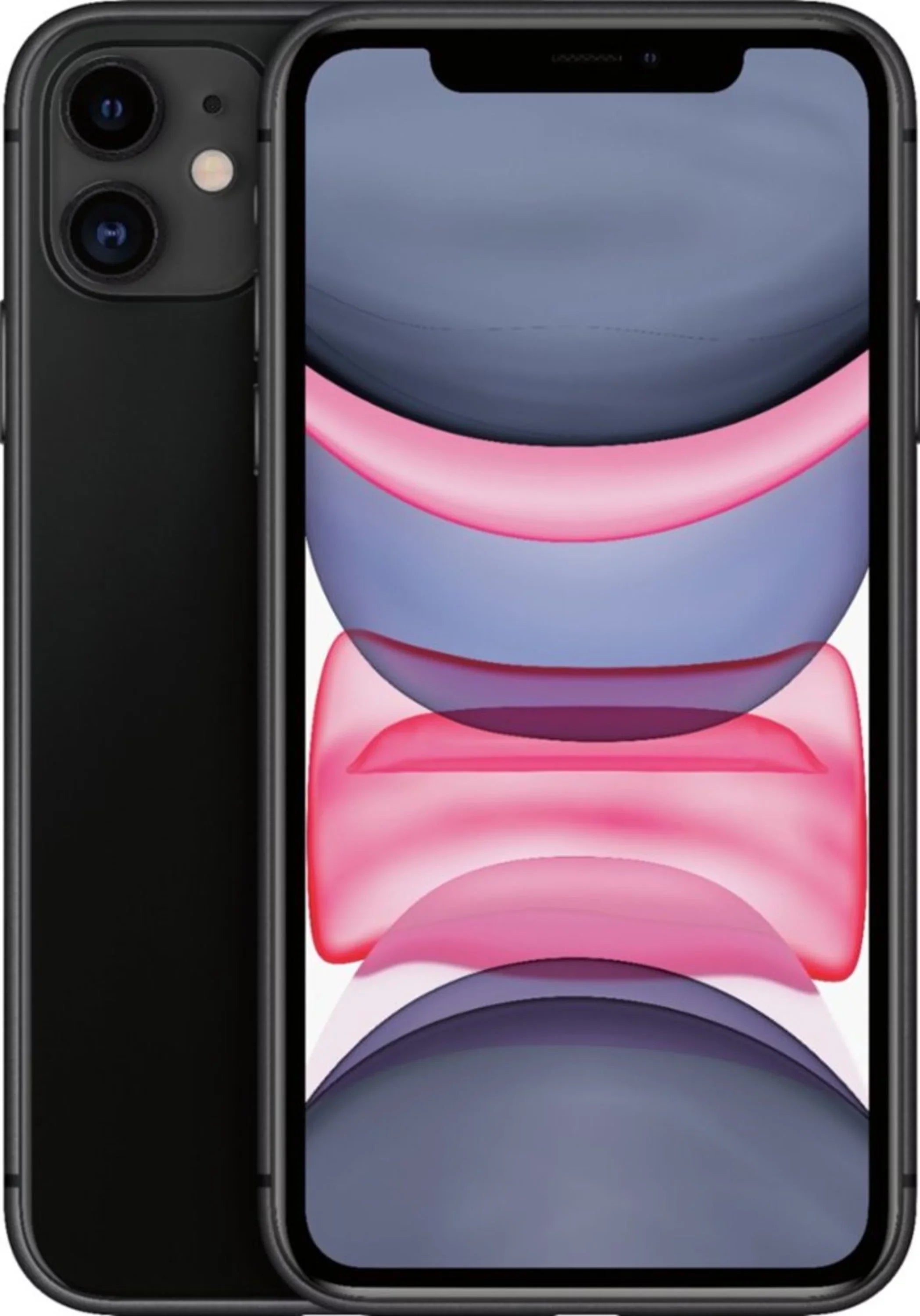 Restored iPhone 11 64GB Fully Unlocked (Verizon + Sprint + GSM Unlocked) Black (Refurbished)