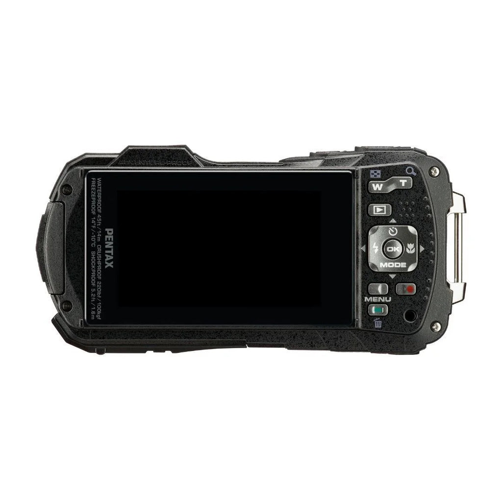 Ricoh Imaging PENTAX WG-90 All Weather Adventure Compact Camera with Tough Body Construction, Exceptional Image Quality and Liquid Shooting Mode (Black)