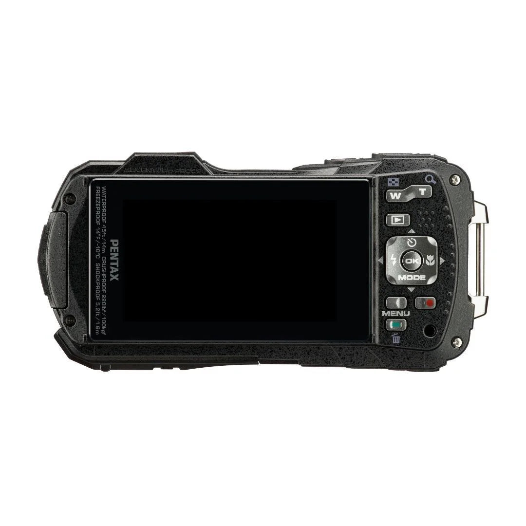 Ricoh Imaging PENTAX WG-90 All Weather Adventure Compact Camera with Tough Body Construction, Exceptional Image Quality and Liquid Shooting Mode (Black)