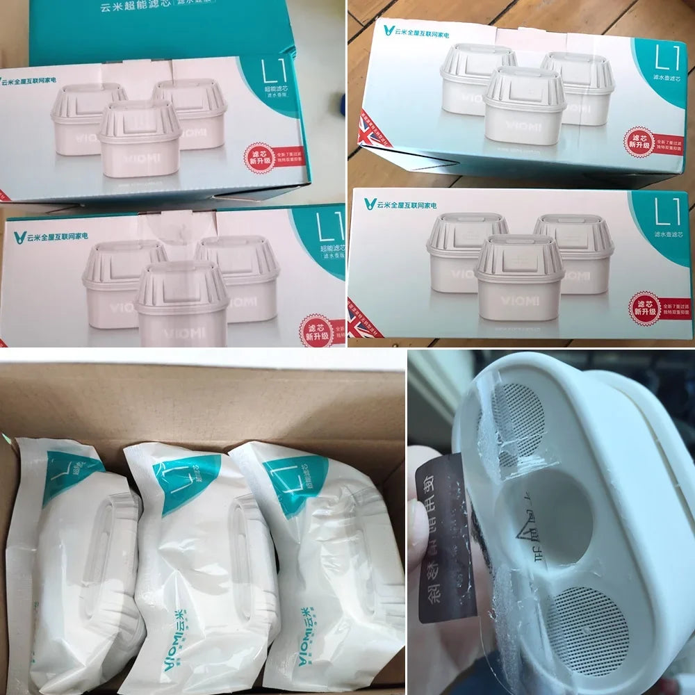 VIOMI Kettle,3 Pcs Filters Super Filter Kettle Seven Heavy Kettle Violet Heavy Liquid Filters Purification Kettle 3pcs Filters Kettle 3 Filters Super Liquid Dispenser 3pcs Radirus Kettle Liquid Filters