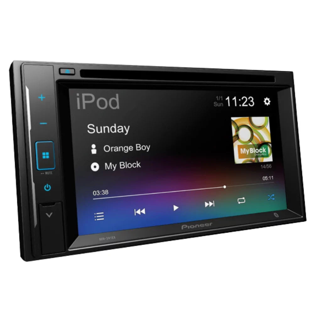 KIT4861 Bundle for 2000-2005 Chevy Venture Van W/ Pioneer AVH-241EX Double DIN Car Stereo with Bluetooth/Backup Camera/Installation Kit/in-Dash DVD/CD AM/FM 6.2" Display Digital Media Receiver