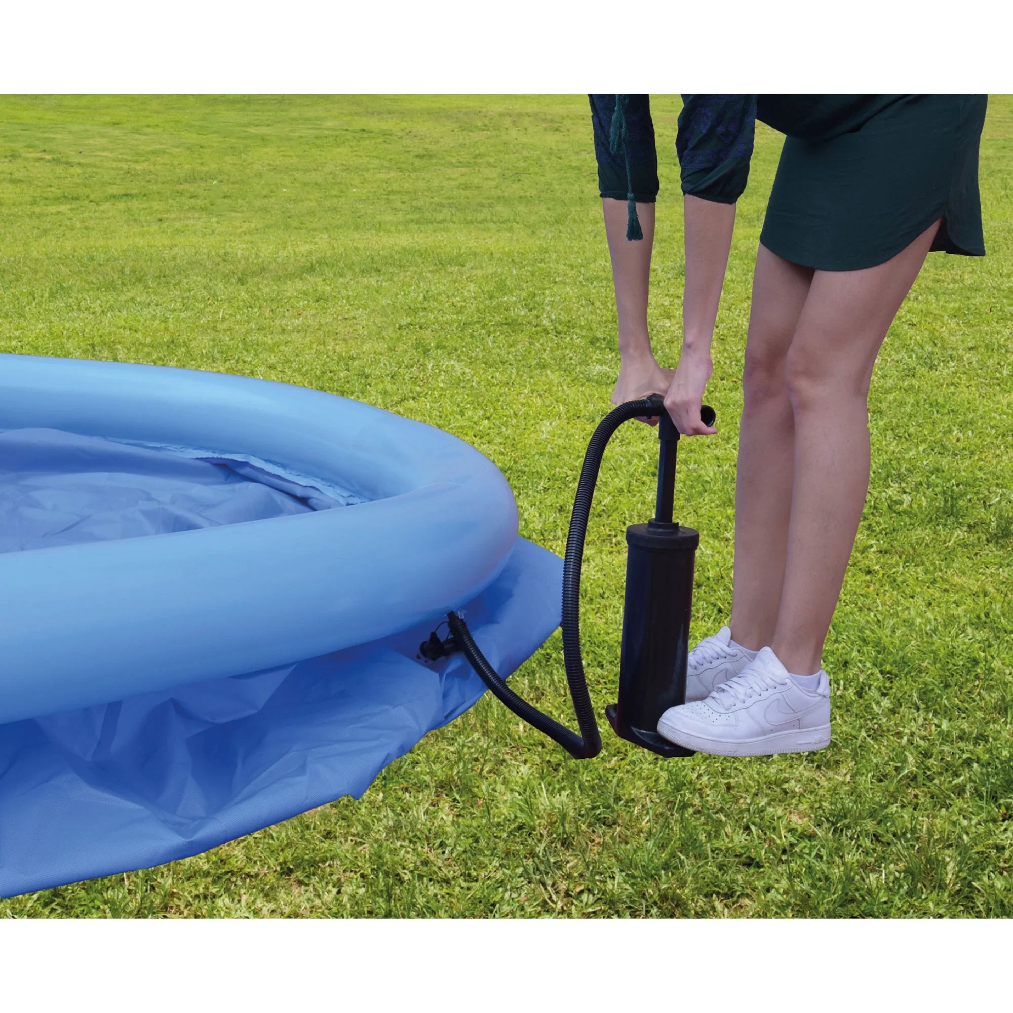 JLeisure 10' x 30" Prompt Set Inflatable Pool w/Clean Plus Filter Pump