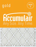 Accumulair Gold 30x32x2 MERV 8 Air Filter (4 Pack)