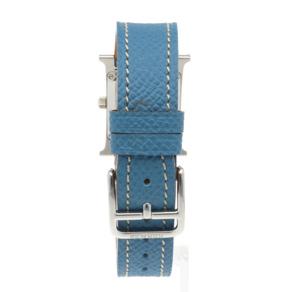 Pre-Owned Hermes H Watch Stainless Steel HH1.210 Quartz Ladies HERMES (Good)