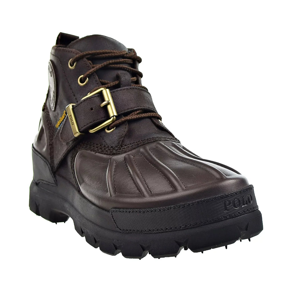 Polo Ralph Lauren Oslo Low Men's Liquid Boots Leather/Nubuck Dark Brown 812845237-002