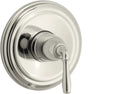 KOHLER K-T397-4-SN Devonshire Valve Trim, Vibrant Polished Nickel
