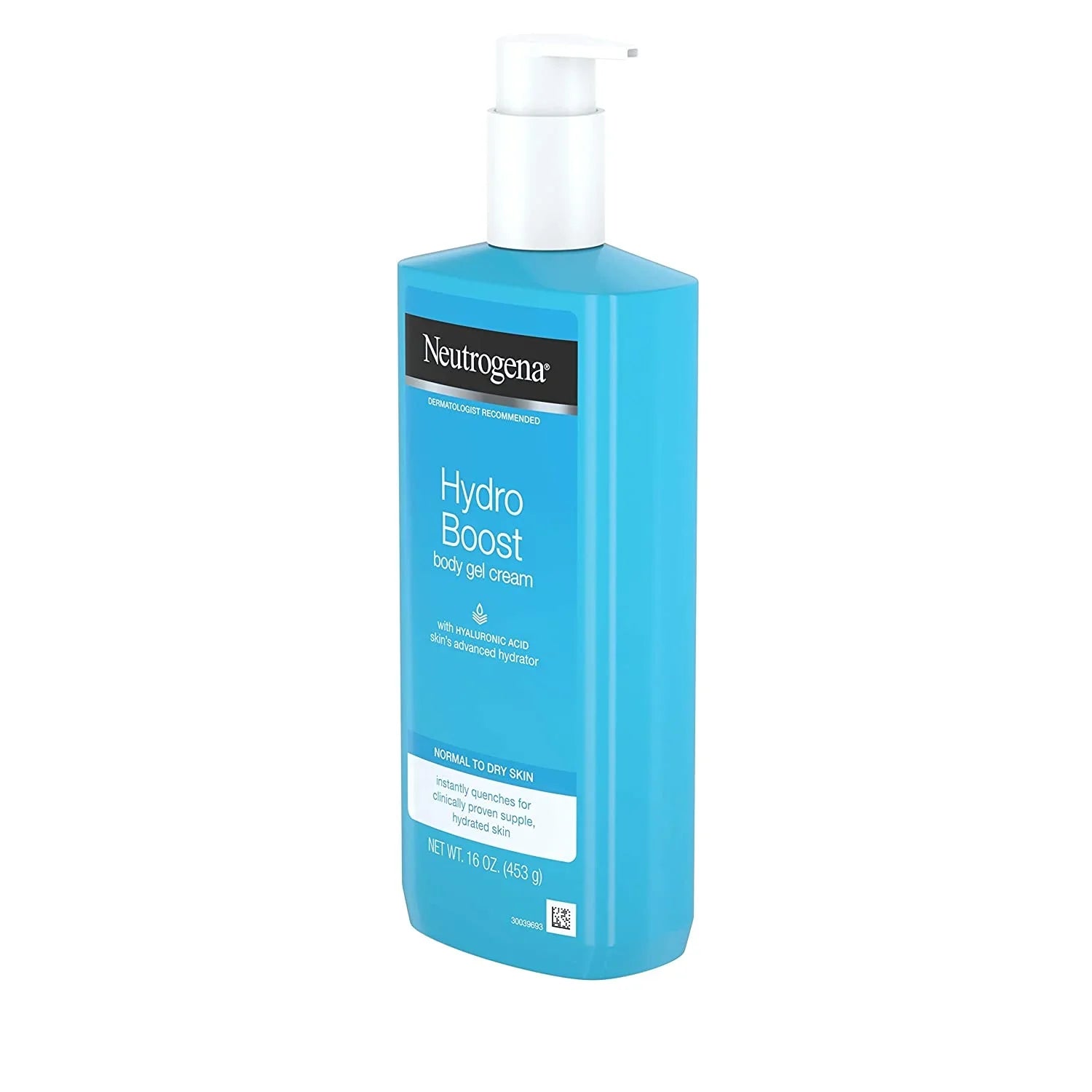 Neutrogena Hydro Boost Hydrating Body Gel Cream with Hyaluronic Acid, Non-Greasy and Fast Absorbing Cream for N (Pack of 6)