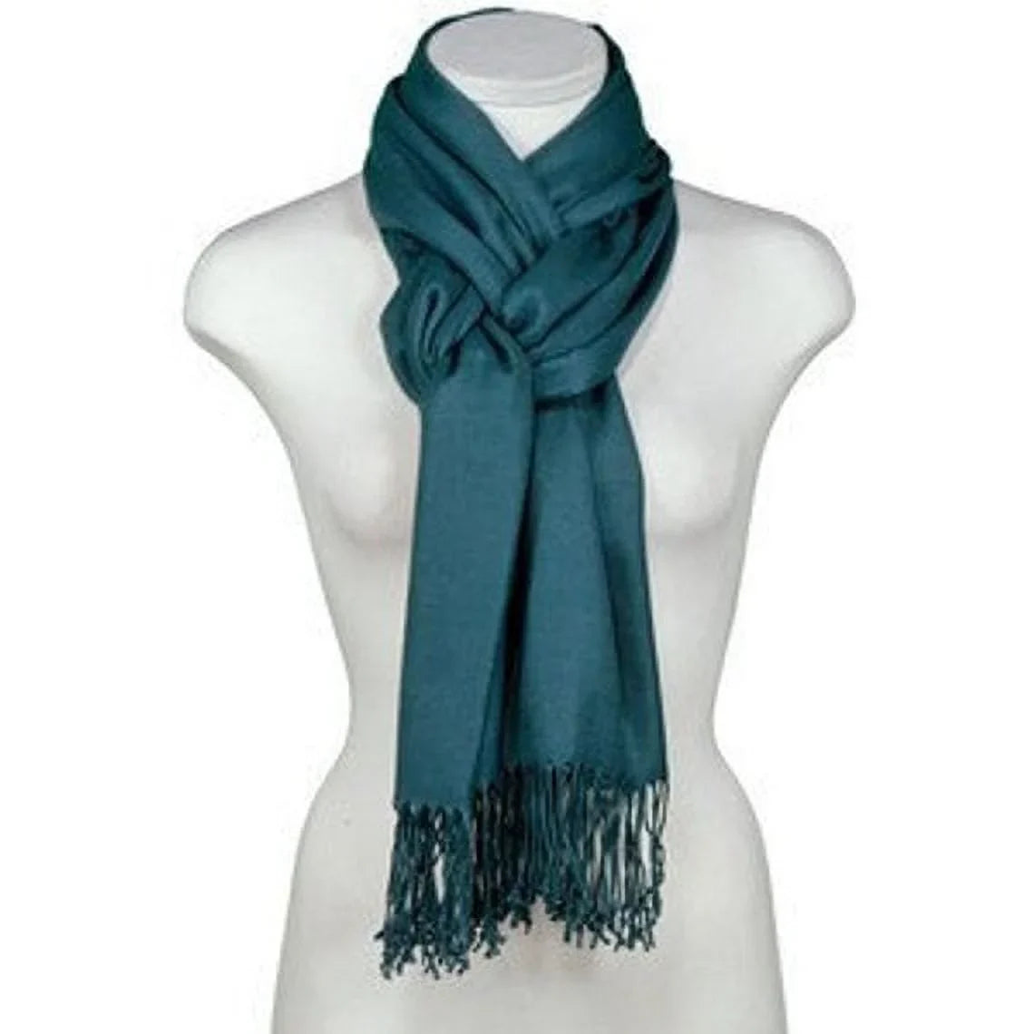 Set of 10 Teal Pashmina Scarf Shawl, Bridesmaid Shawl, Bridal Wrap, Wedding Shawl