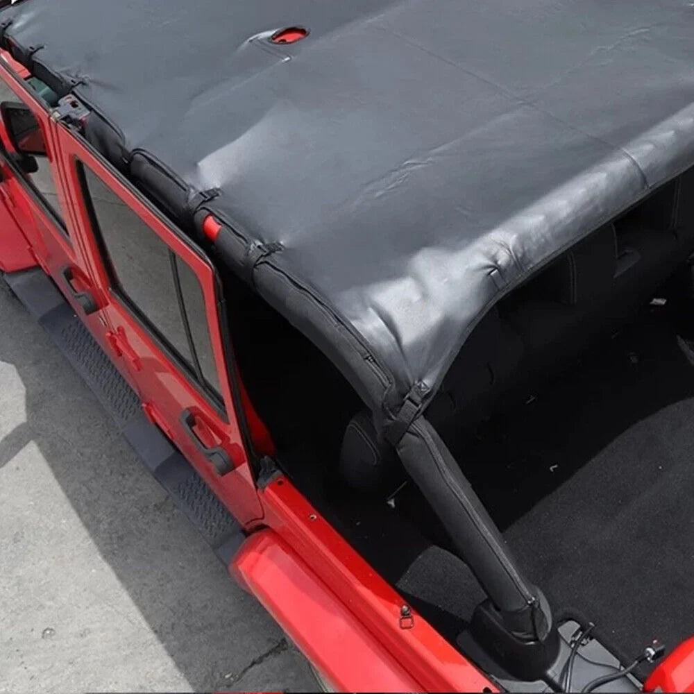 Stylish Leather Top Sunshade to Shield Your Jeep Wrangler JK JKU 07-18 NEW from the Sun - Quality Guaranteed