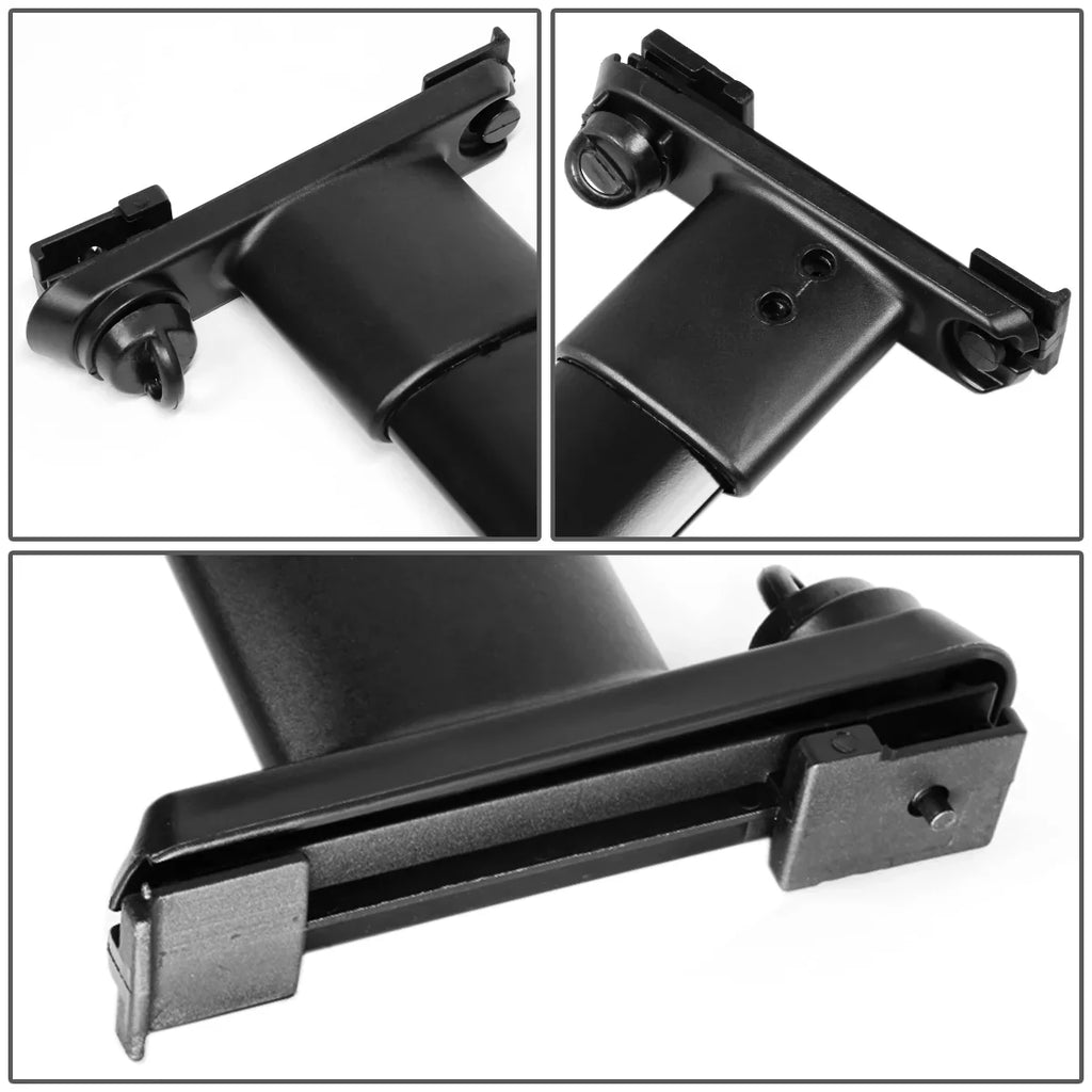 DNA Motoring RR-FEX11 For 2011 to 2015 Ford Explorer Pair Aluminum OE Style Roof Rack Top Crossbars (Black Coated)
