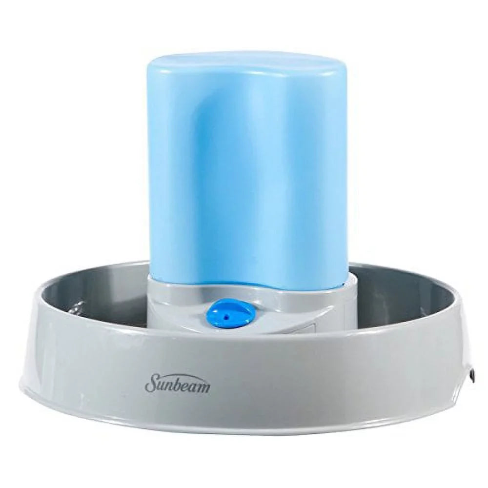 Sunbeam Pets Cat Dog Animal Purifying Fluid Fountain Dual Filtration System 1.3 Gallon Dishwasher Safe