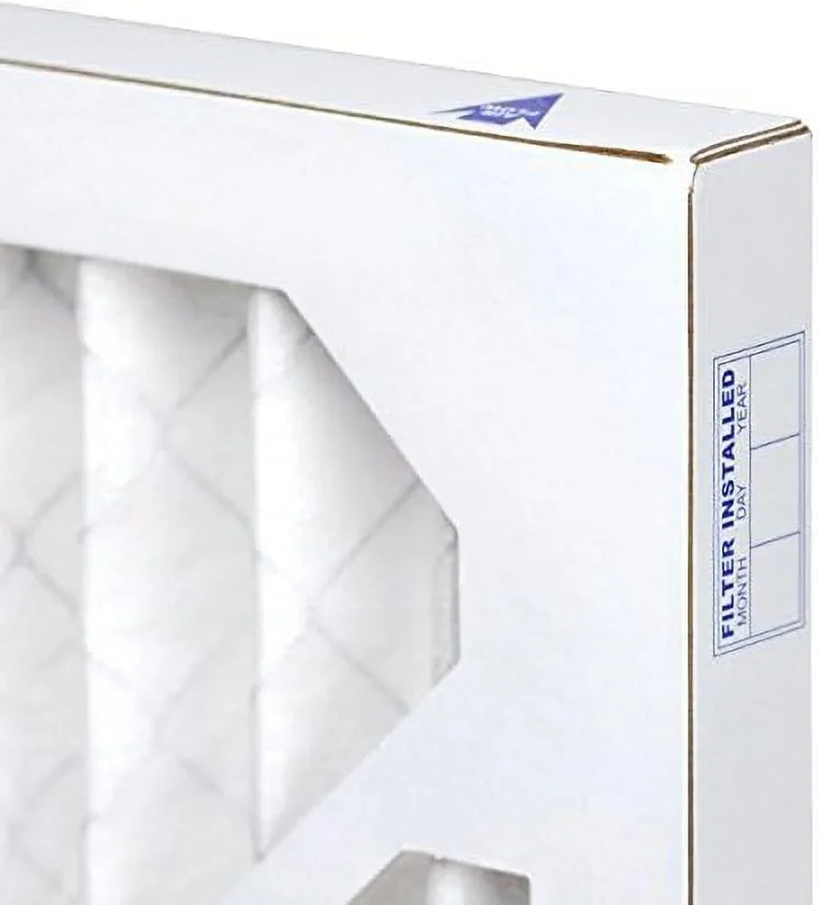 Air Filter MERV 8 Pleated HVAC AC Furnace Air Filter, Dust 6-Pack, Made In The