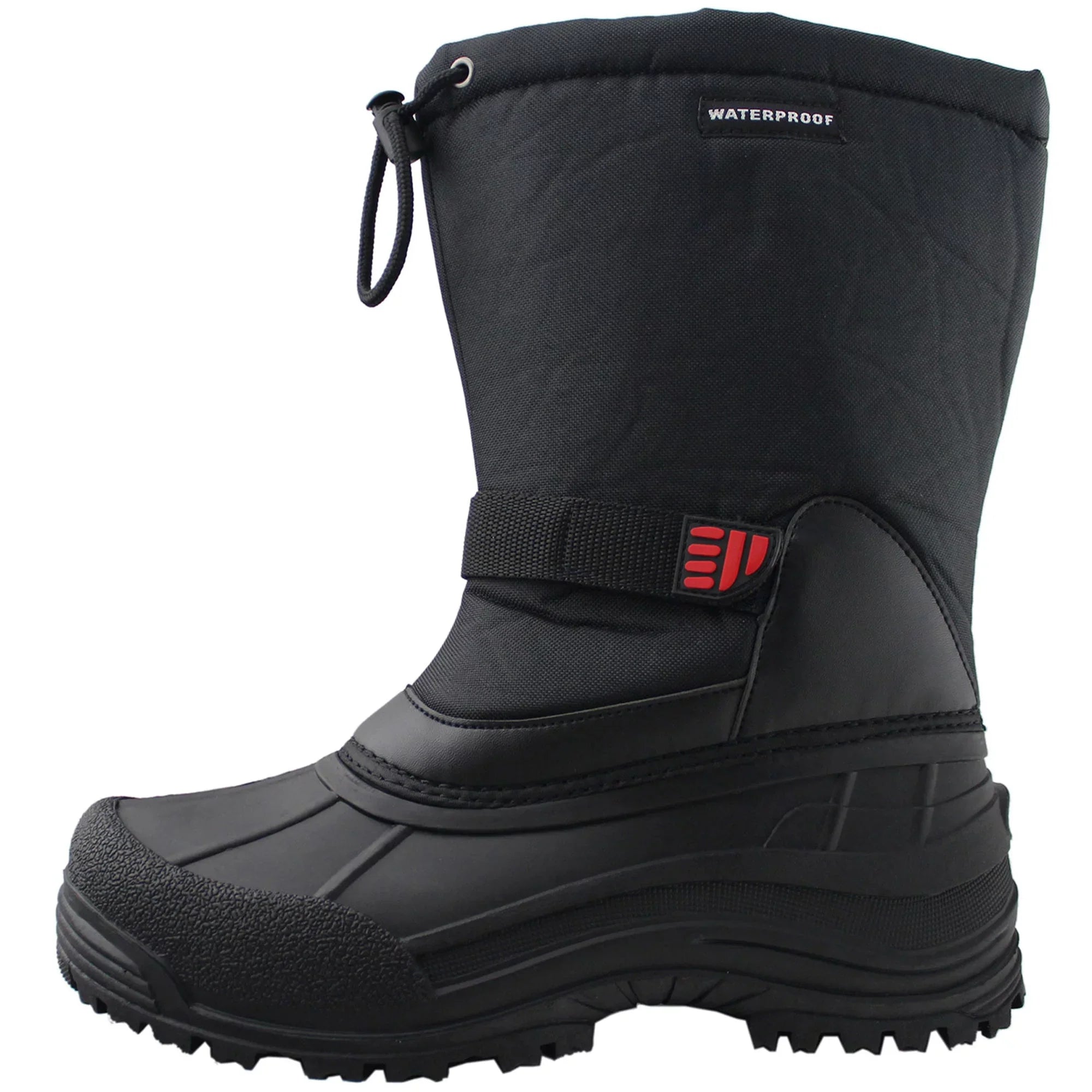 Tanleewa Men's Winter Boots Liquid Insulated Snow Boots Anti-Slip Shoe Size 11.5 Adult Male