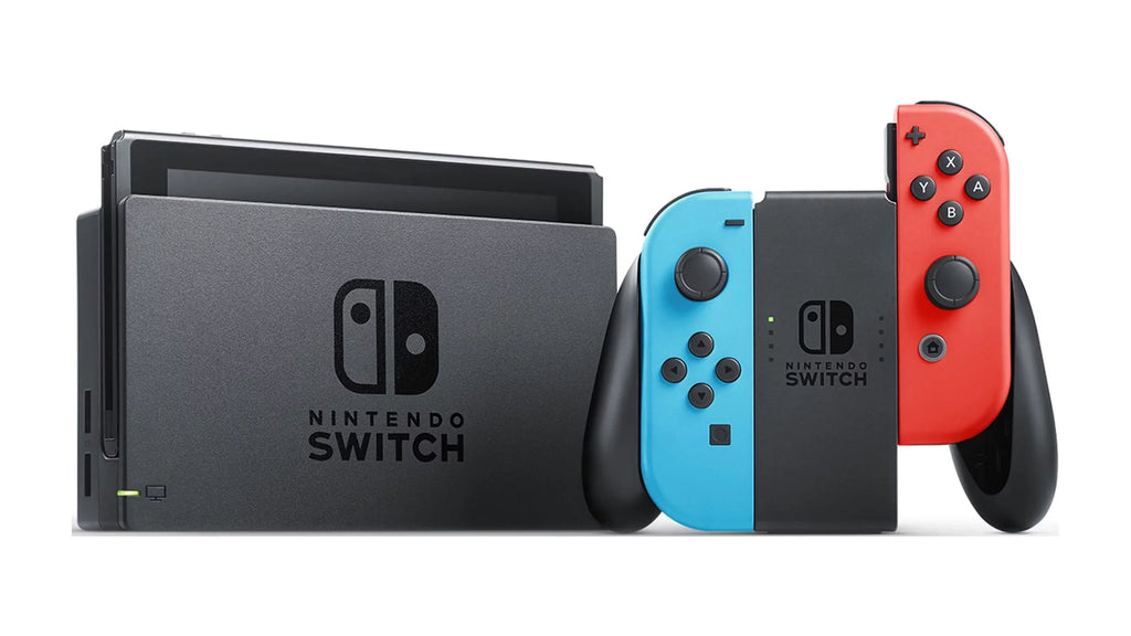 NINTENDO HADSKABAA 32GB NEON SWITCH HANDHELD GAME CONSOLE