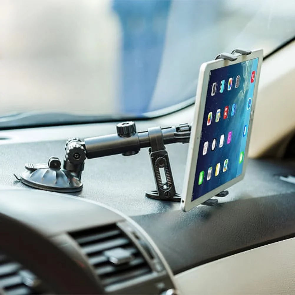 Car Mount for Galaxy Tab E NOOK 9.6 (SM-T560) Car Dash Holder Swivel Cradle Stand Premium Dashboard Dock Strong Suction V9N