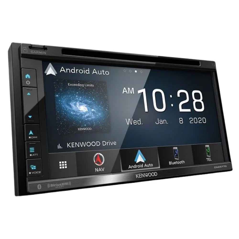 New Kenwood DNX577S 6.8" Navigation DVD Receiver & DRV-N520 Full HD Dashboard Camera
